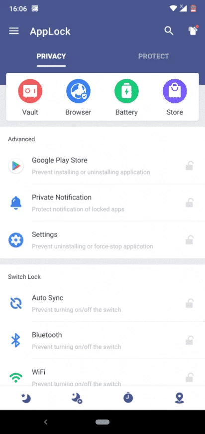 AppLock — captura de tela 2
