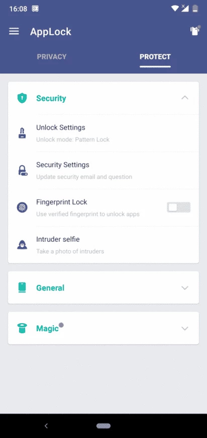 AppLock — captura de tela 3